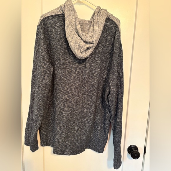 Lucky Brand Gray Sweatshirt Hoodie Casual Comfort - Picture 4 of 4